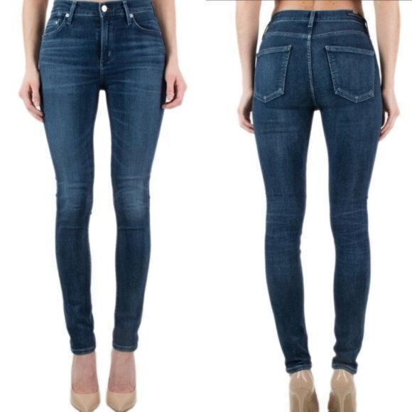 Citizens of Humanity Rocket High Rise Skinny Denim Womens‎ Size 25 - Picture 1 of 10